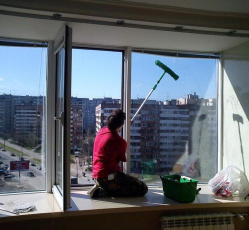 Мытье окон в однокомнатной квартире Азнакаево